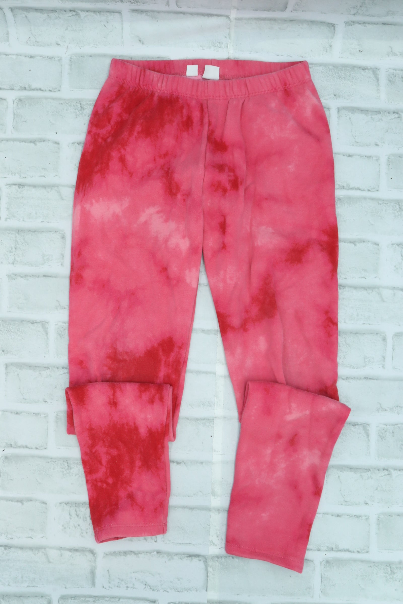 Gap Kids Tie Dye Therma Lined Leggings GUC due to small stains at sh Mini Moose Consignment