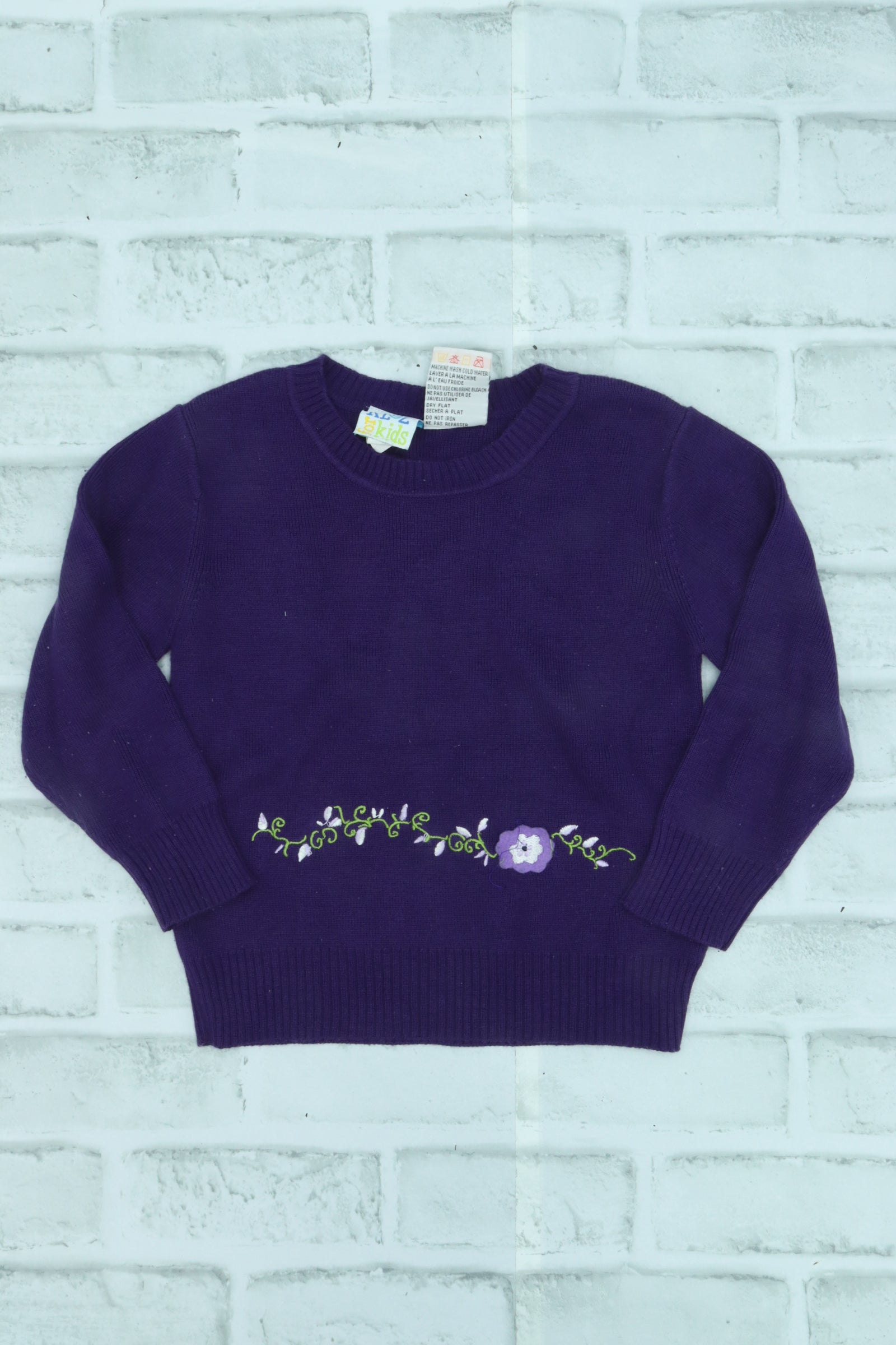 Purple sweater kids online