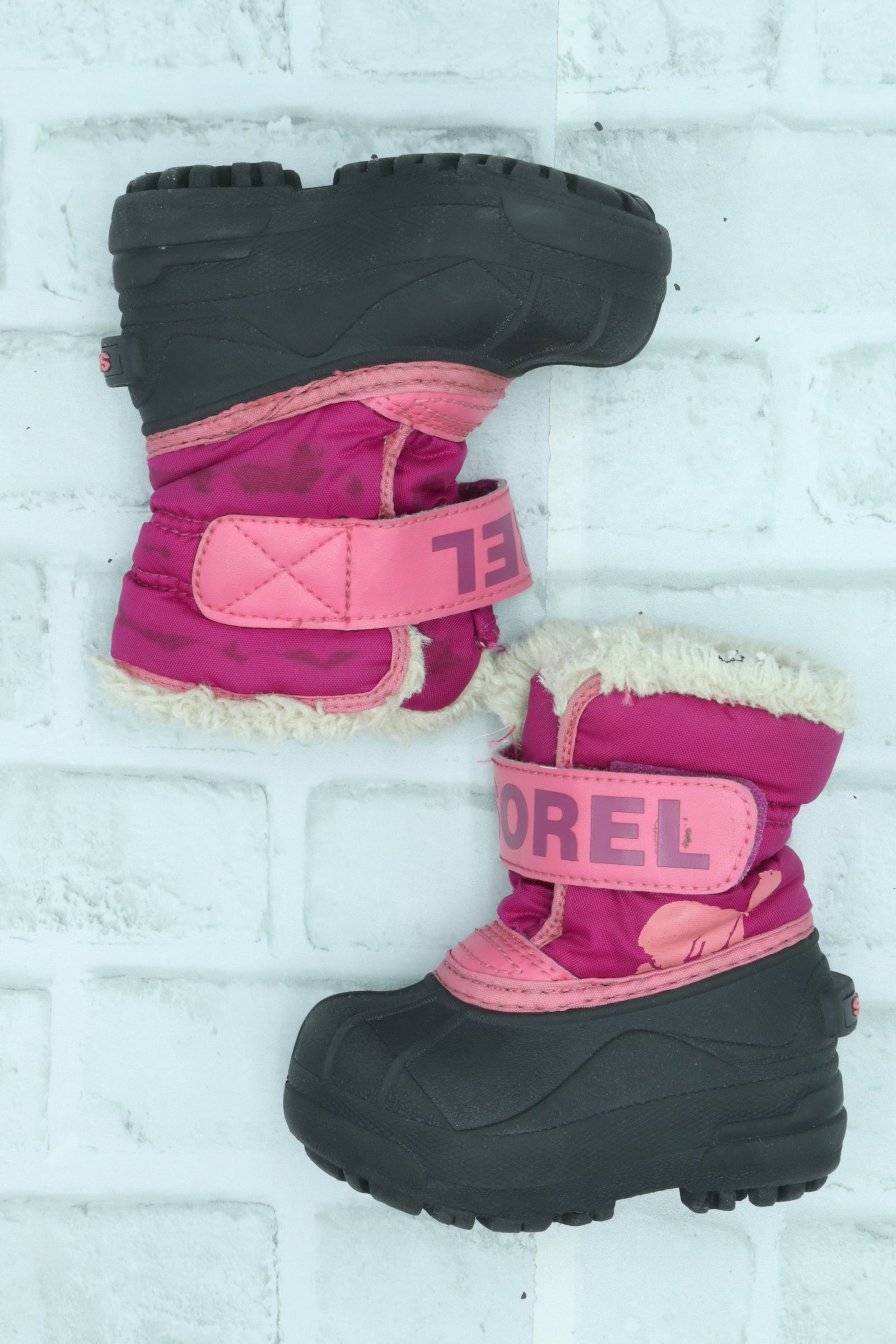 Sorel pink snow boots hot sale